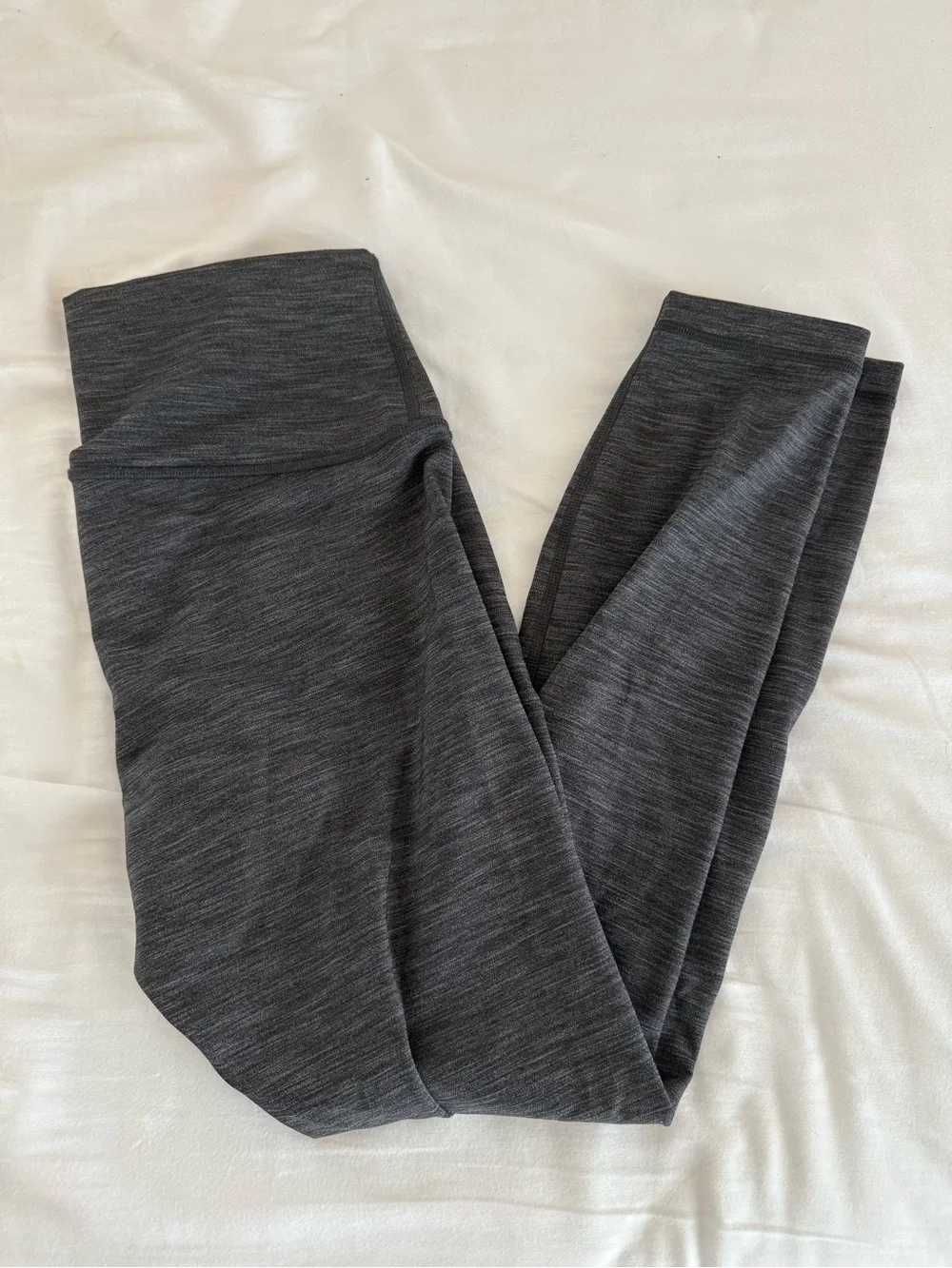 lululemon athletica Gray Heather Stretch Leggings
